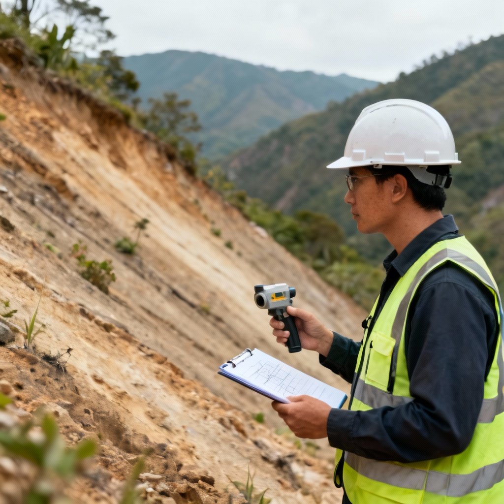 seedream-4.0_Ingeniero_ambiental_con_casco_y_chaleco_revisando_ladera_con_inclinación_pronun-0