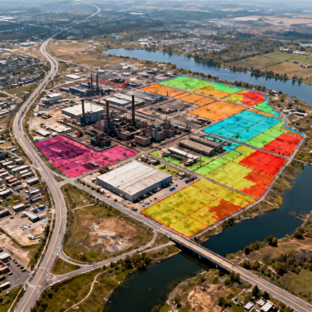 seedream-4.0_Vista_aérea_de_zona_industrial_o_urbana_con_áreas_marcadas_en_colores_de_riesg-1