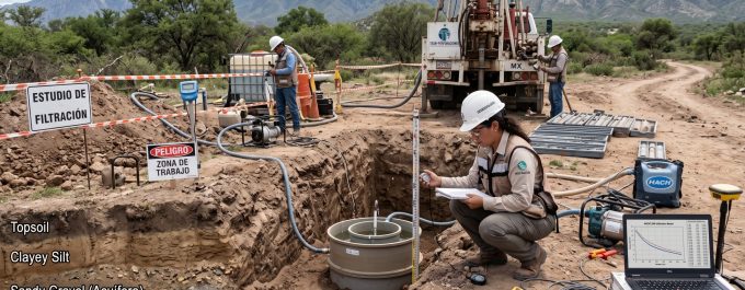 Estudio Geohidrológico para Filtración
